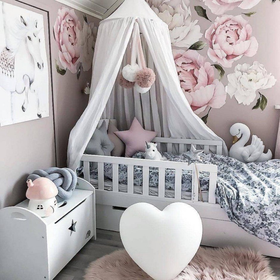 Спальня для младенца девочки