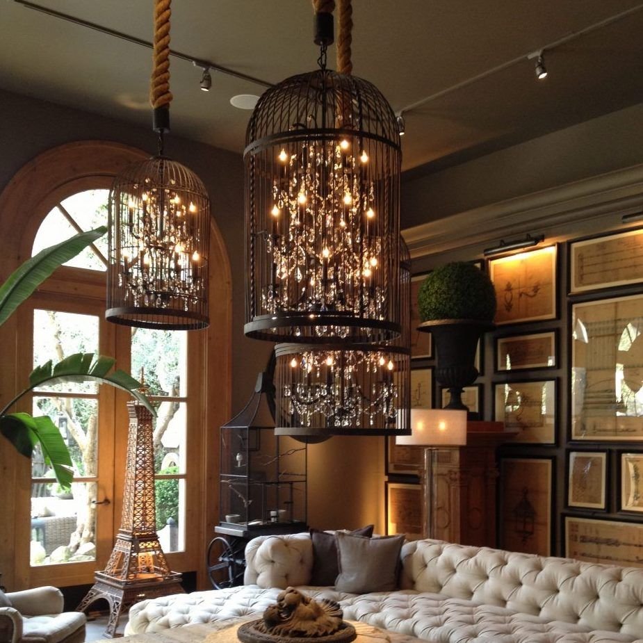 Restoration Hardware гостиная