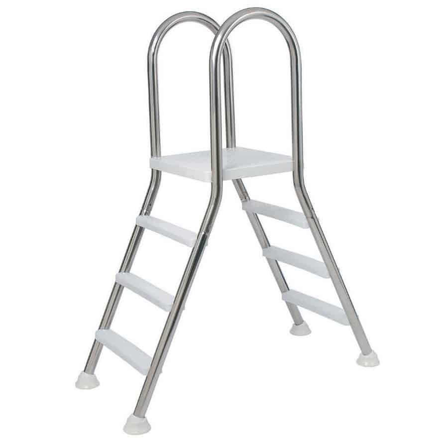 Лестница Kripsol SEMIELEVADA 1+4 ступени, двусторонняя, из стали AISI-304
