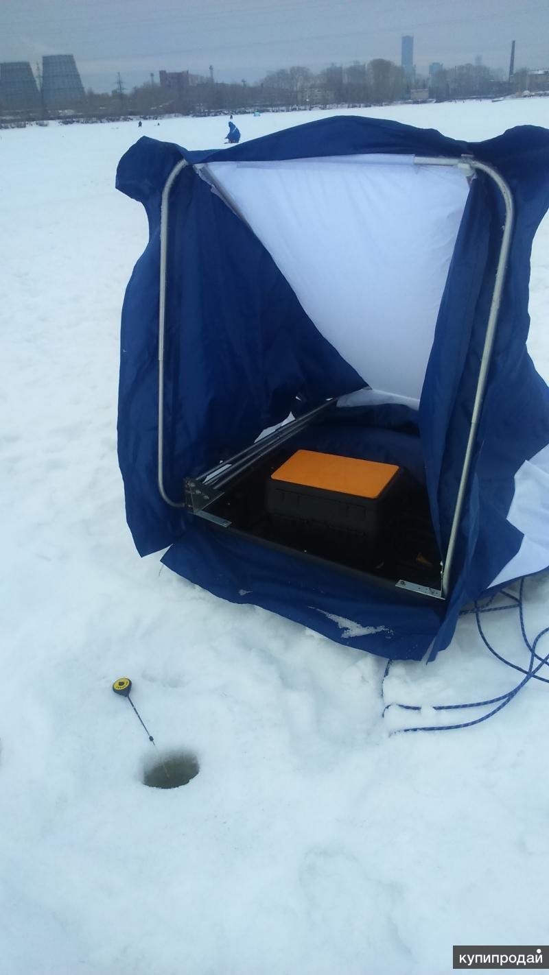 Мобильная палатка для зимней рыбалки