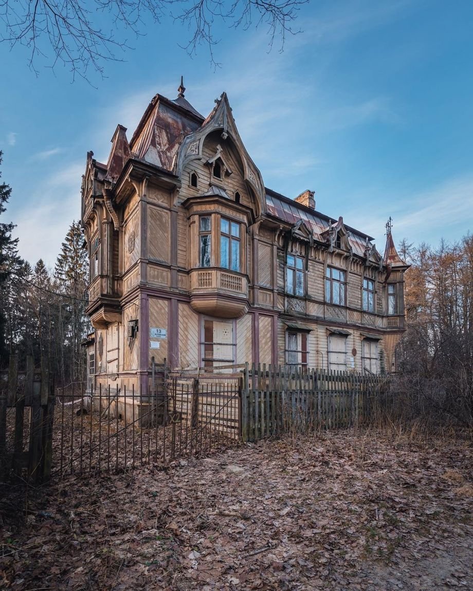 Шуваловский парк дача Месмахера