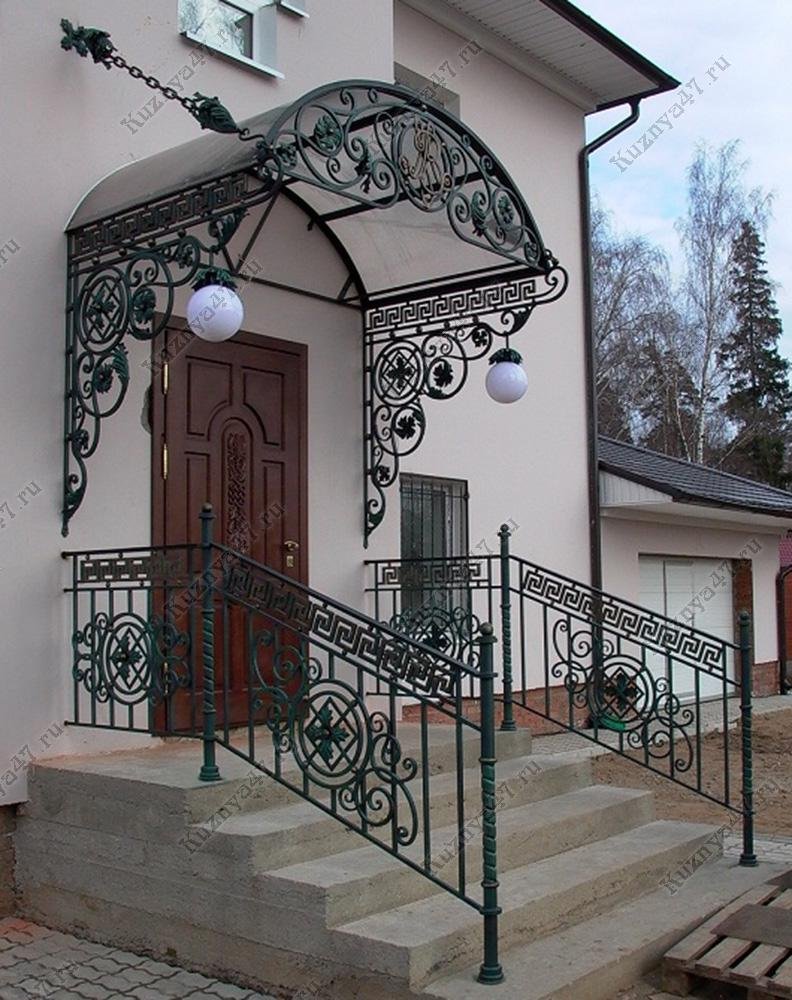 Кованое крыльцо