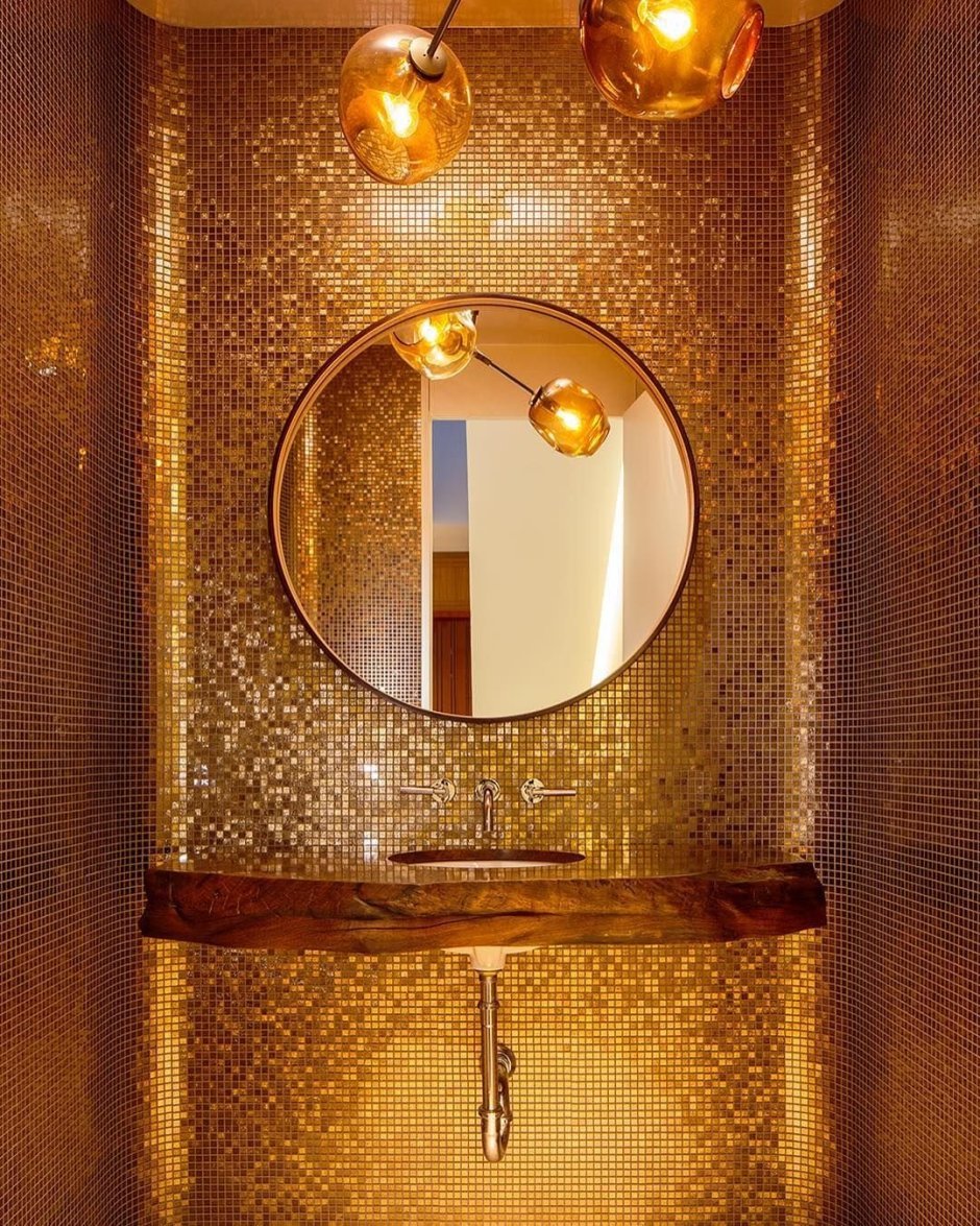 Ванная комната золото