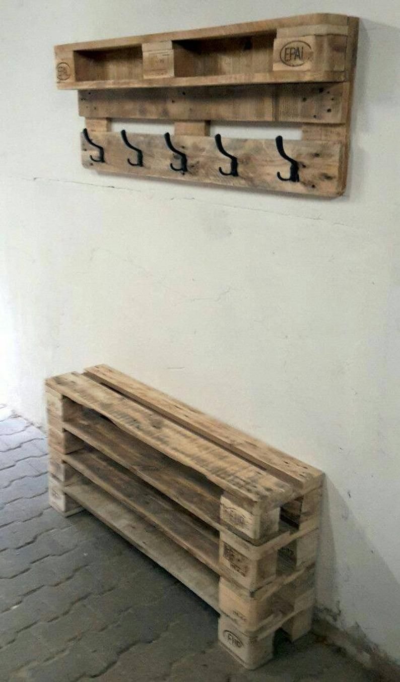 Полка из паллет