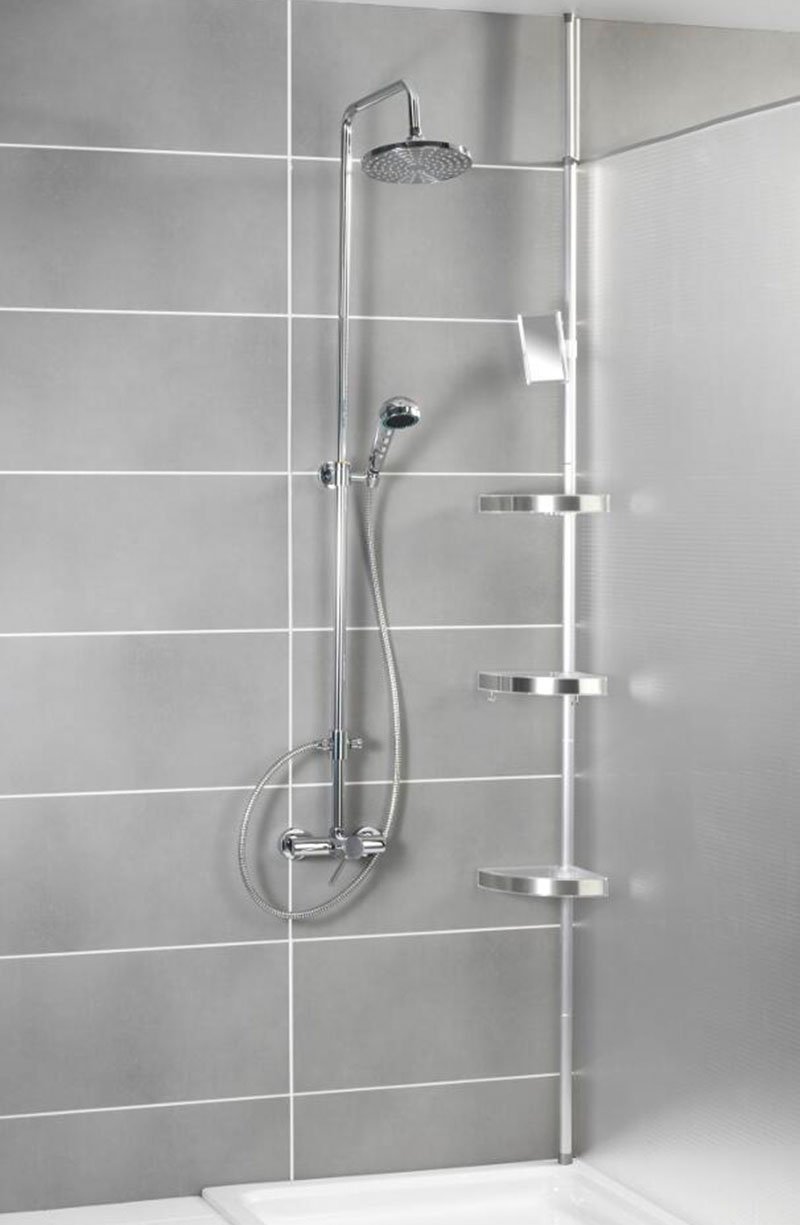 Телескопический уголок для душа "Compact