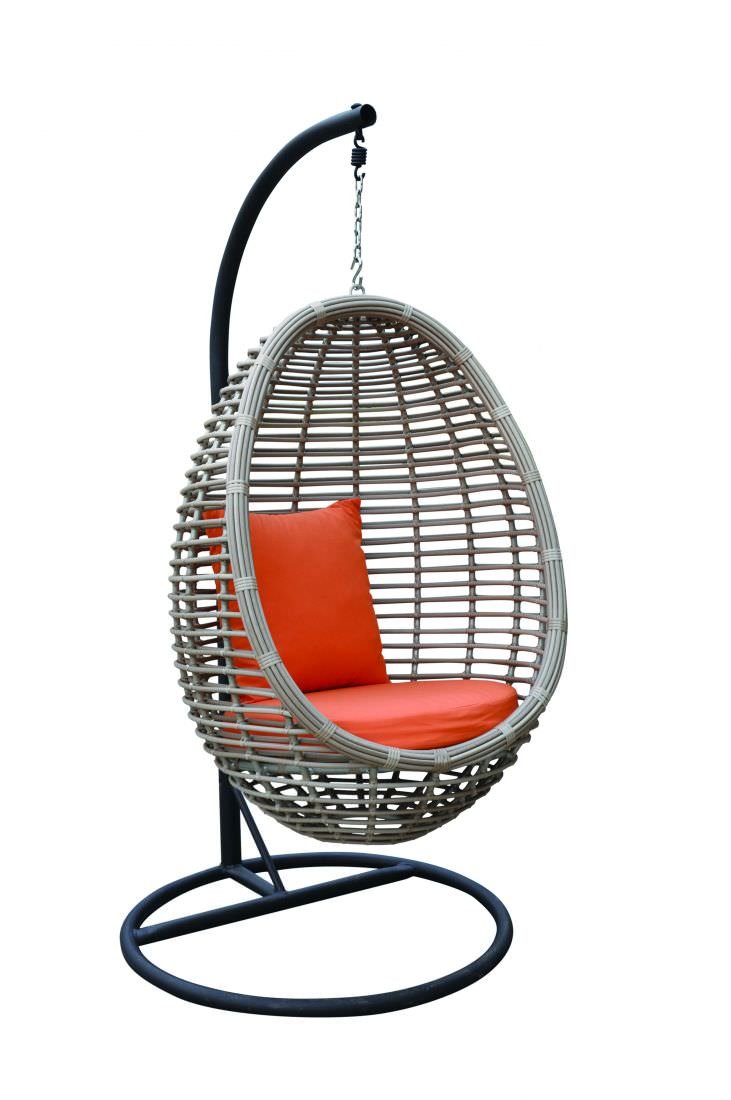 Кресло подвесное со стойкой Mavi Rattan
