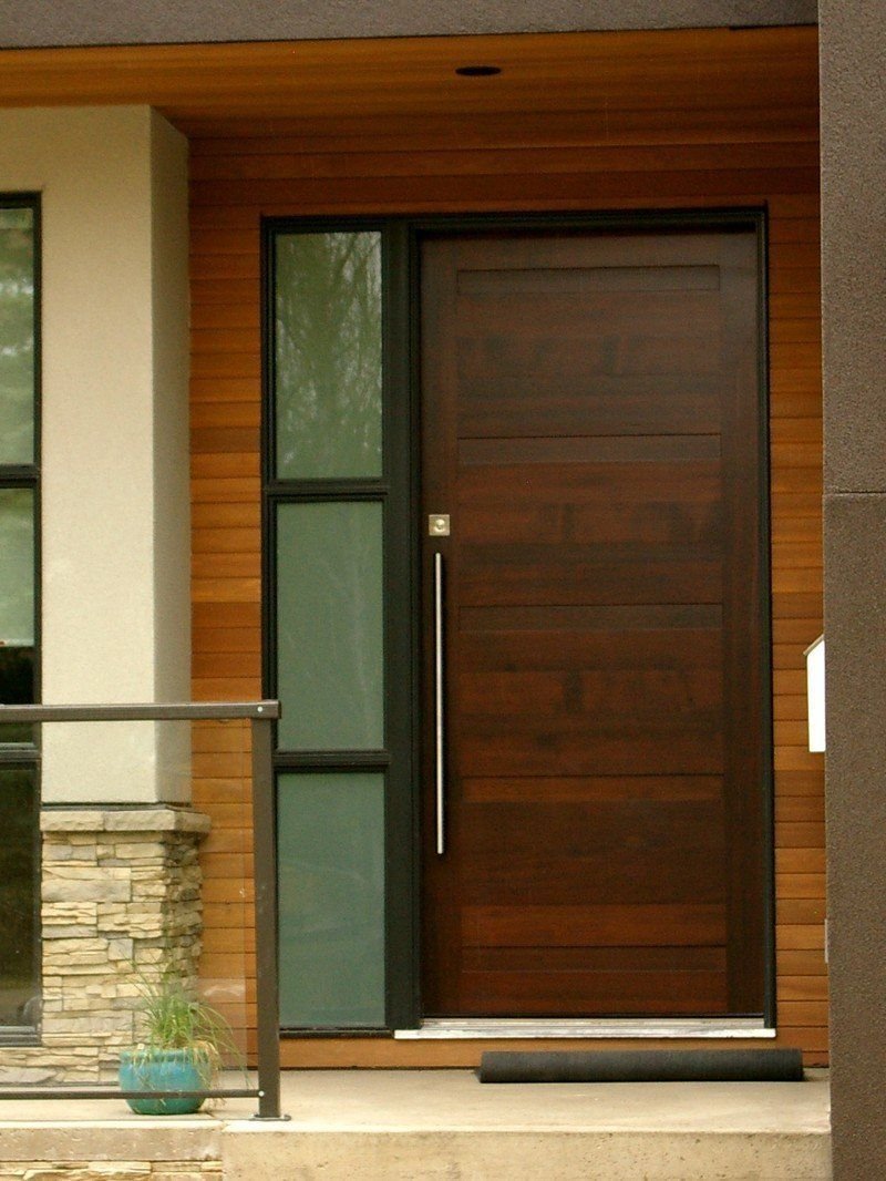 Desain Pintu Single Minimalis Modern дверь