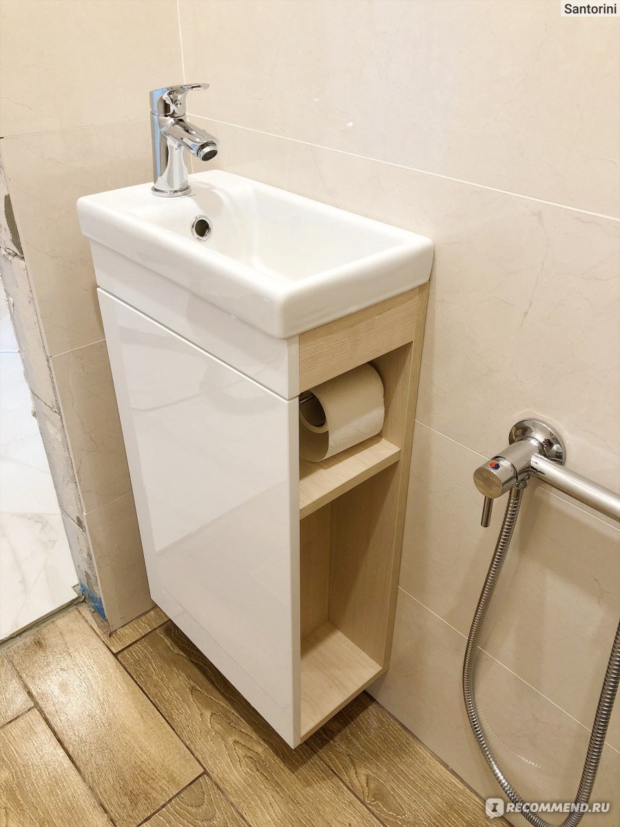 Cersanit Smart 40 с раковиной como