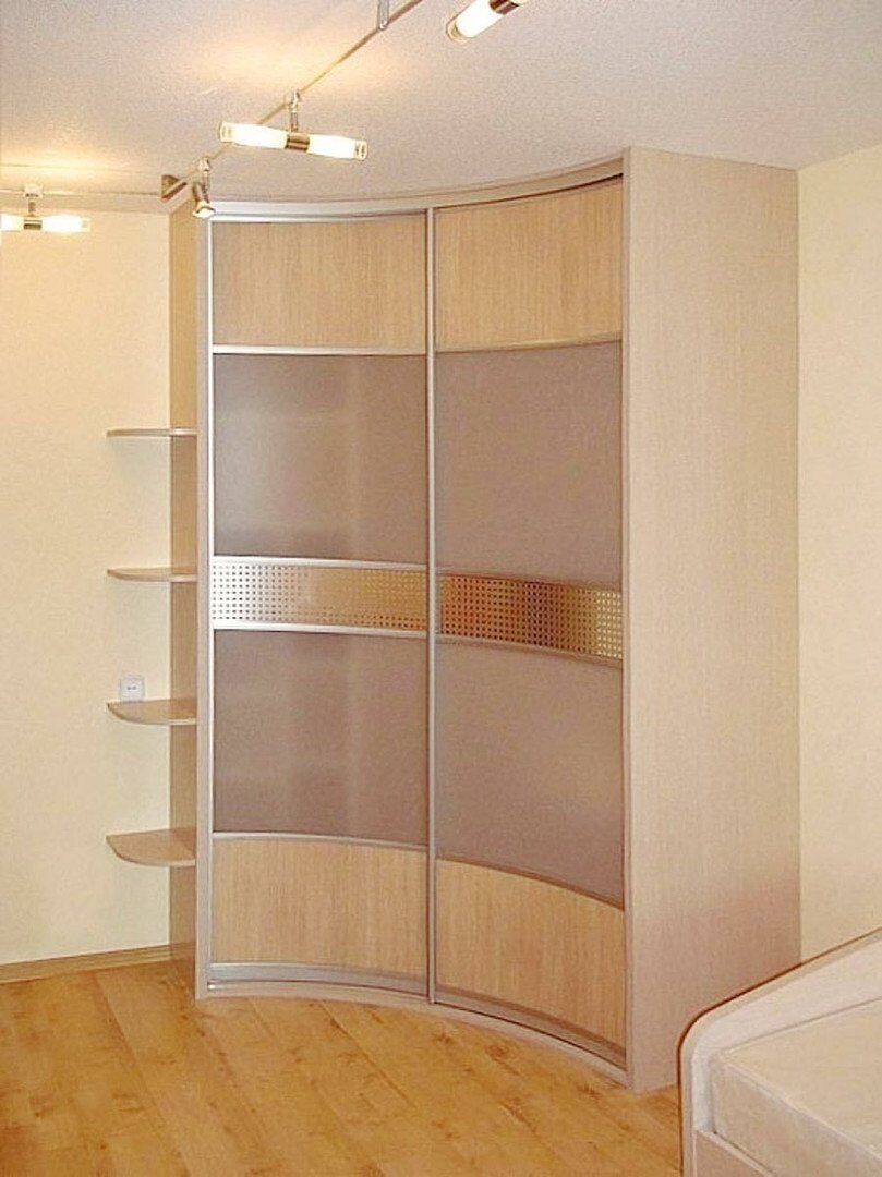 Шкаф Стенли угловой радиусный