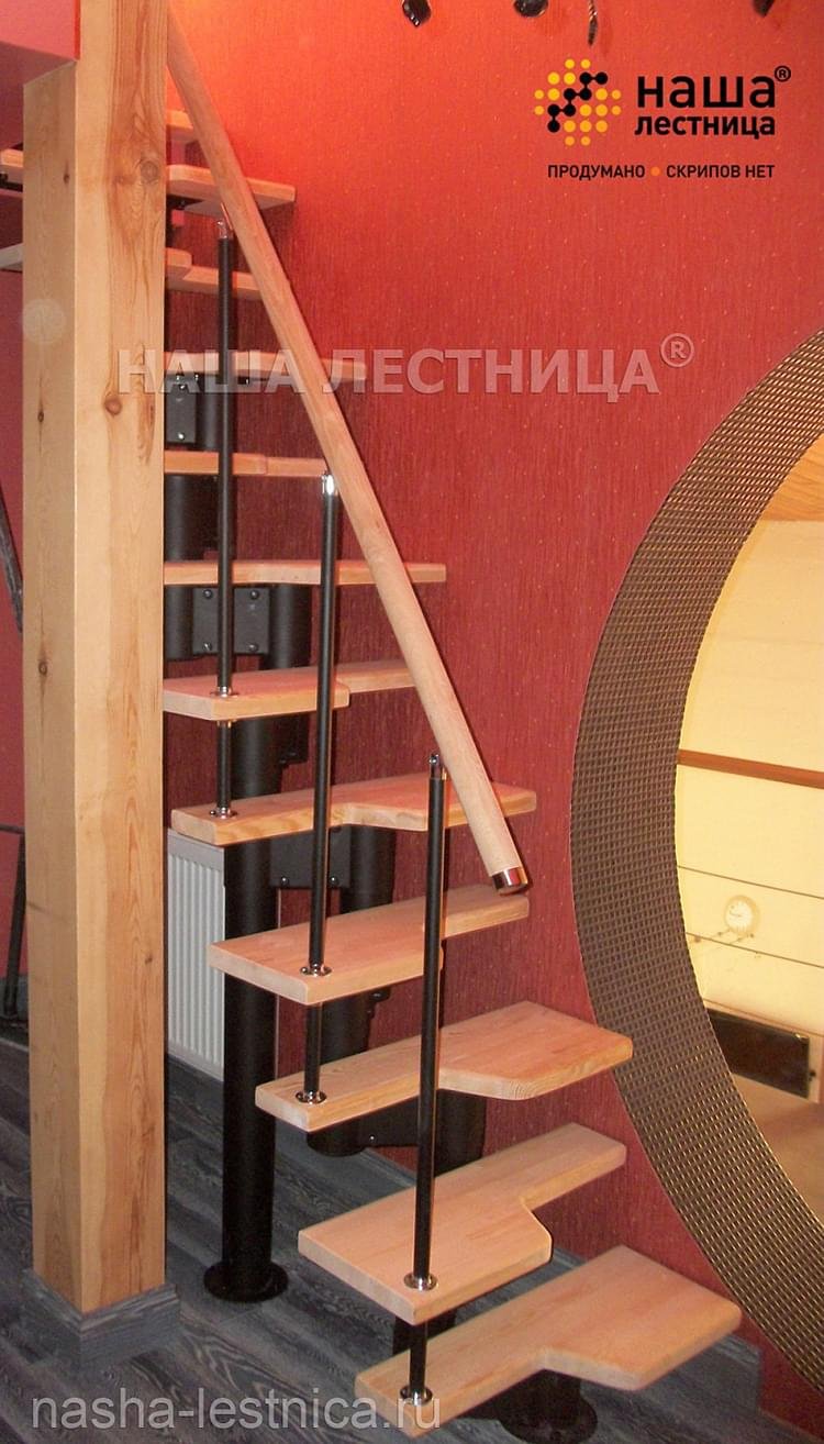 Чердачная лестница утиный шаг