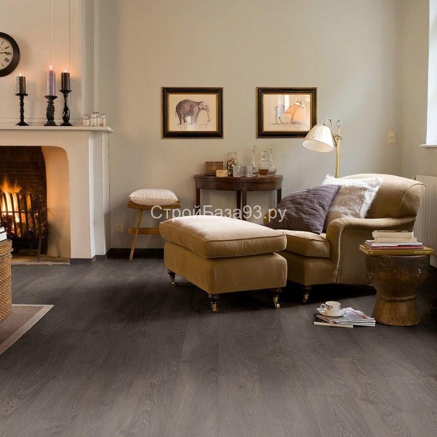 Ламинат quick-Step Classic clm1382 дуб серый старинный