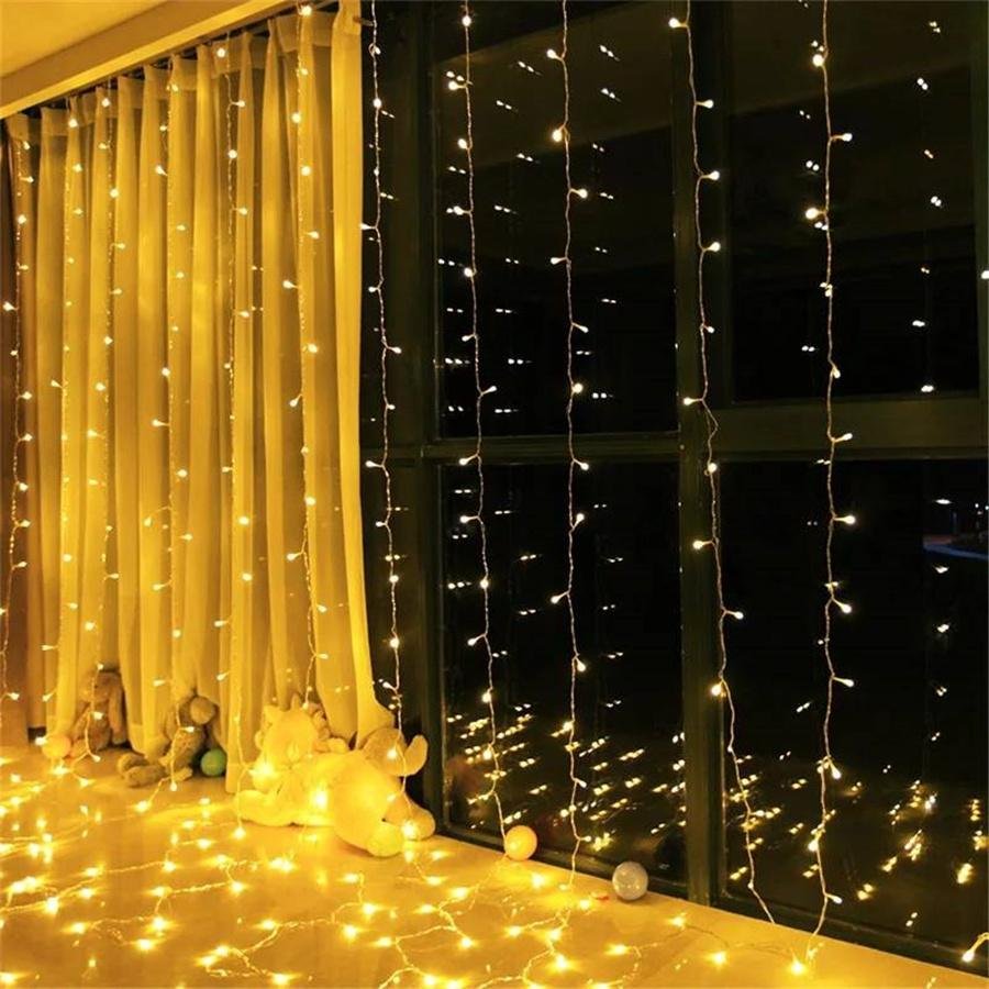 Curtain Lights ламповая гирлянда занавес
