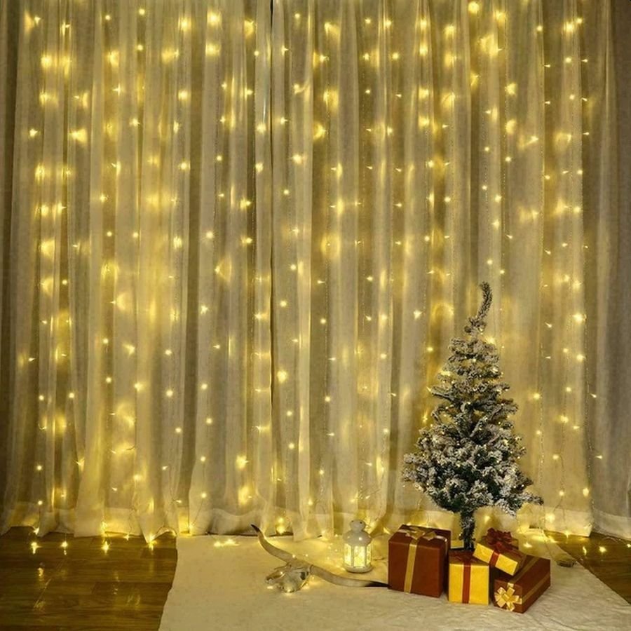 Гирлянда штора Curtain Lights 3*3