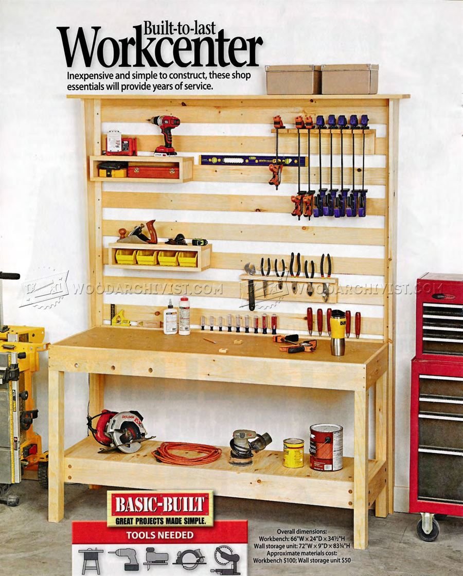 Верстак Wood Garage
