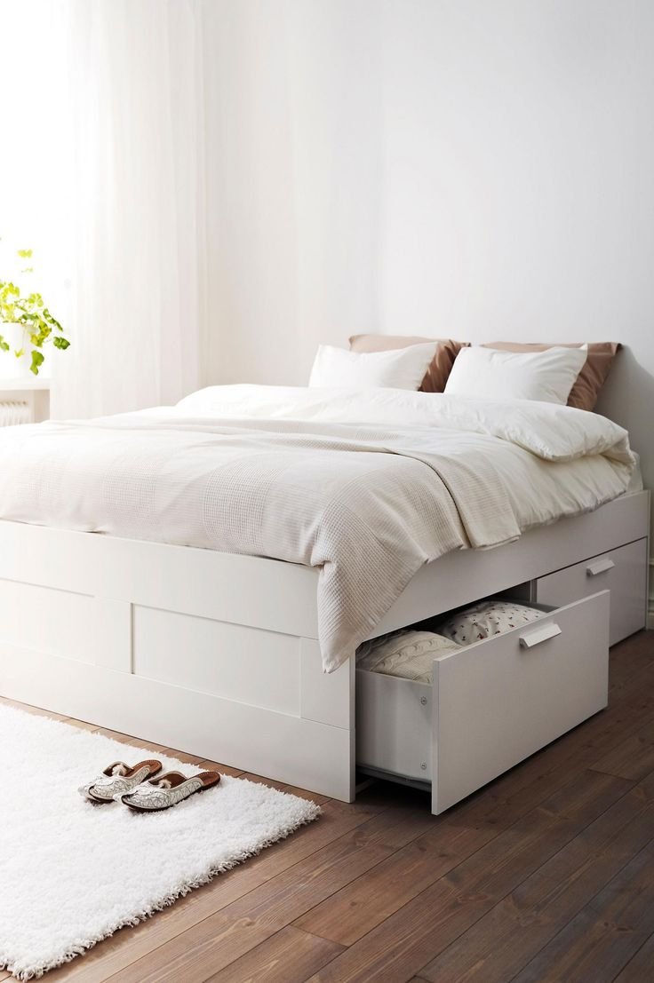 Кровать brimnes ikea