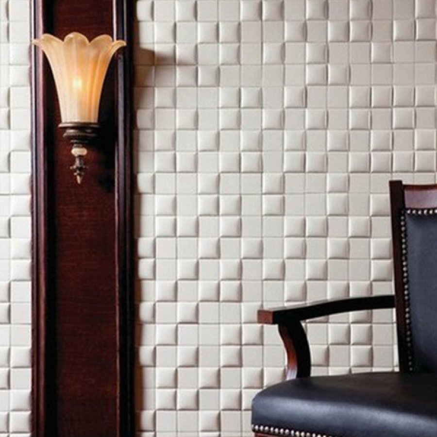 Кожаная плитка для стен