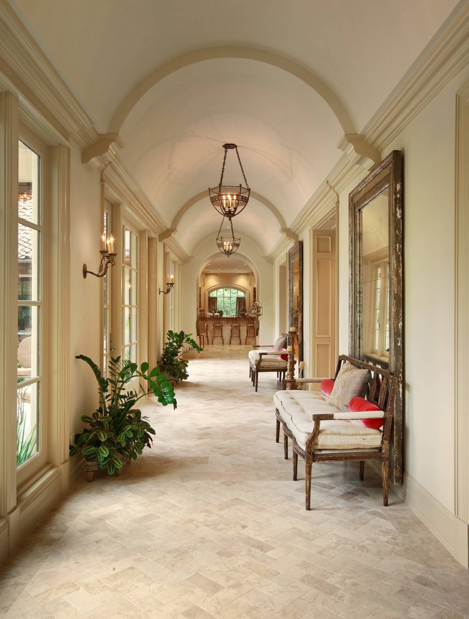 Особняк Greystone Mansion коридоры