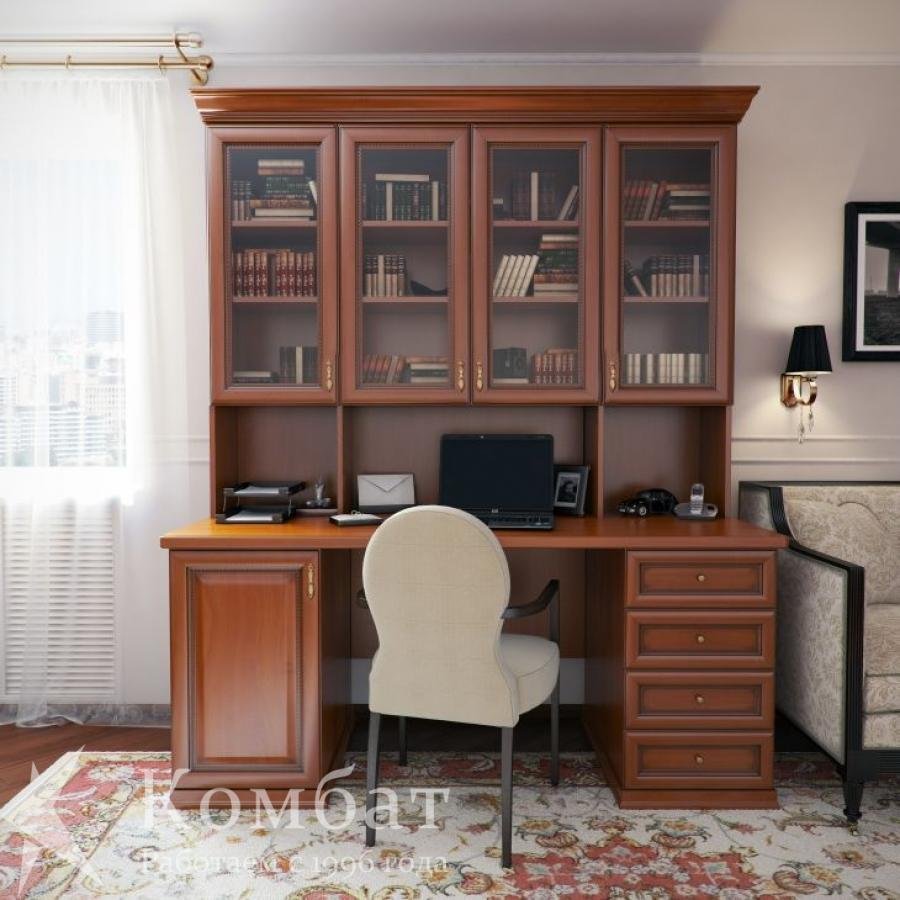 Мебель для домашнего кабинета классика