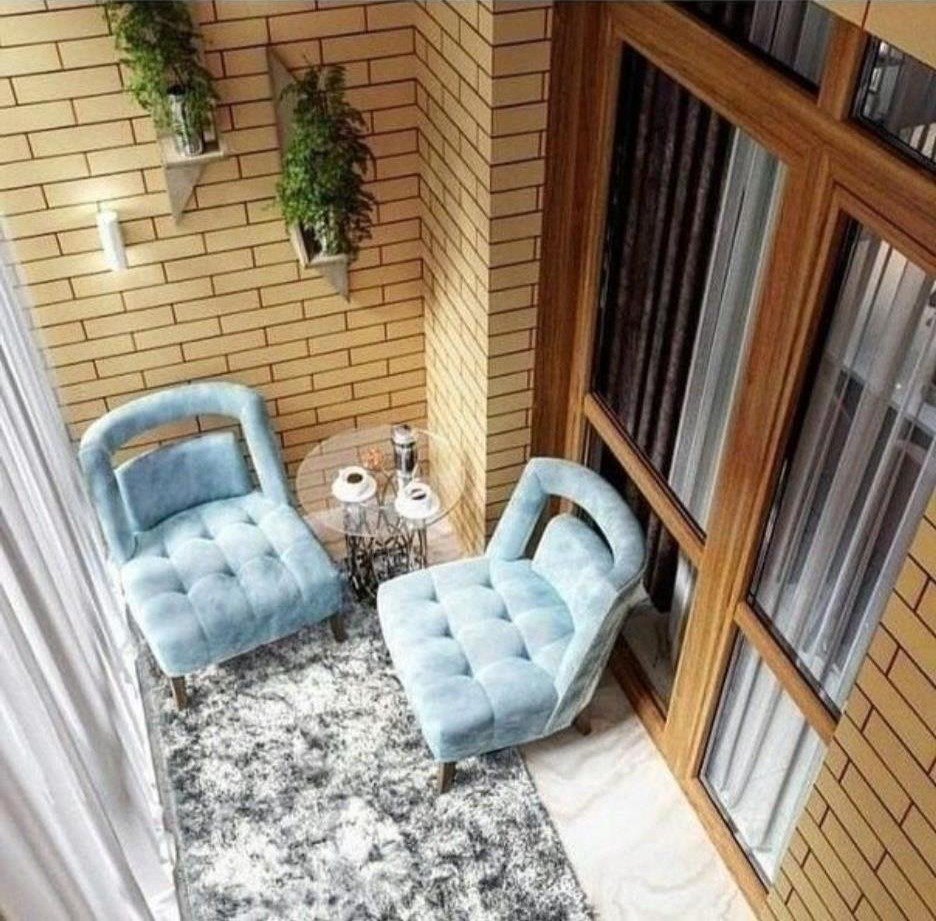 Мягкое кресло на балкон