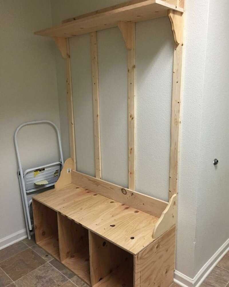 Прихожая из фанеры