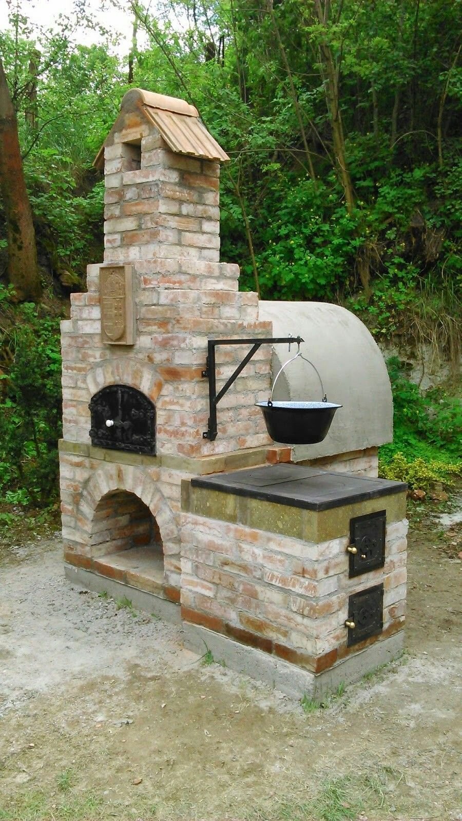 Уличная печка