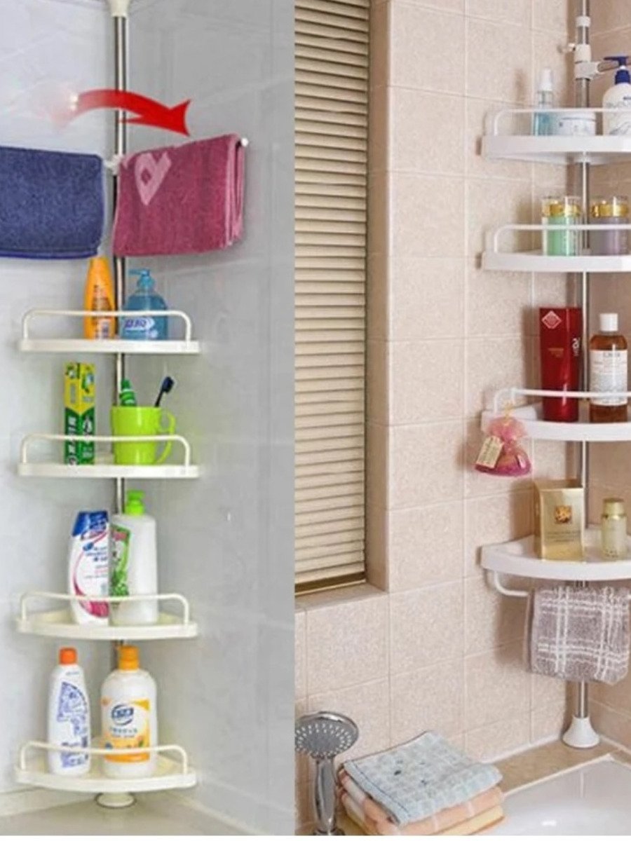 Угловая полка для ванной Multi Corner Shelf