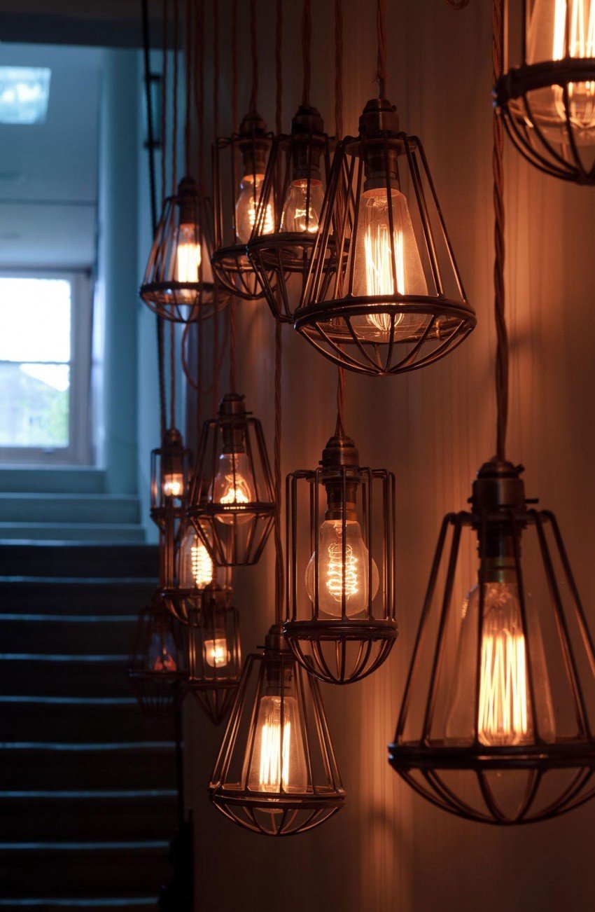 Светильники Loft Edison