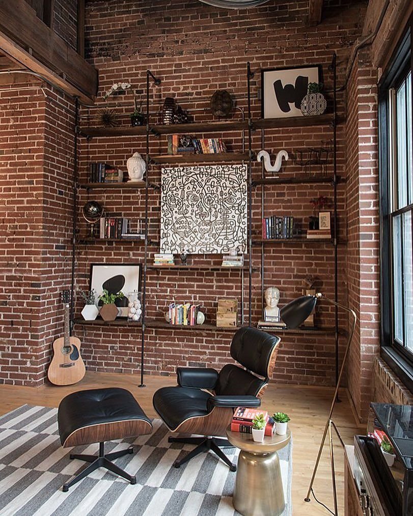 Декорации в стиле лофт