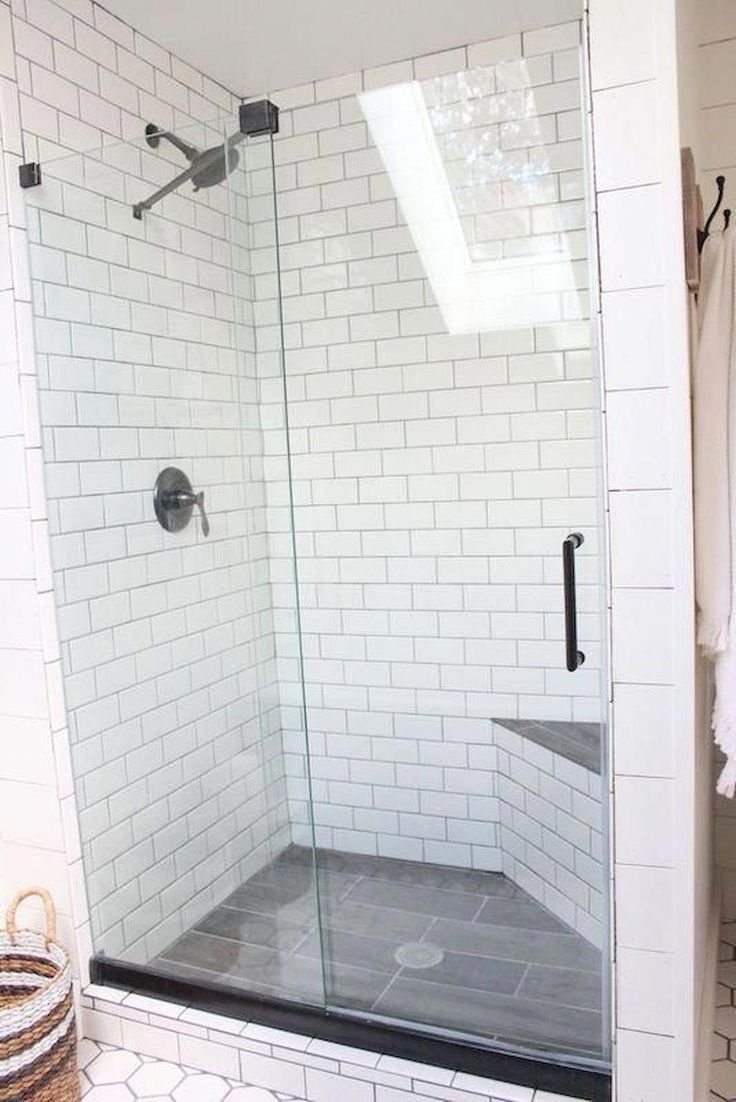 Душевая кабина из кирпича