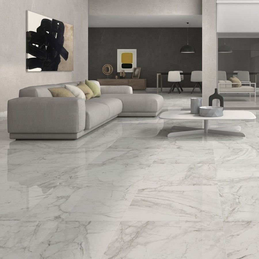 Керамогранит Cornice White Polished 60x60