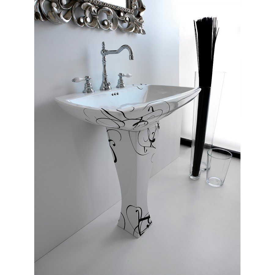 Раковина с пьедесталом 60 см the.ARTCERAM Jazz jzl006