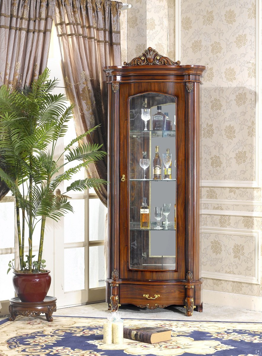 Витрина угловая 1750х400