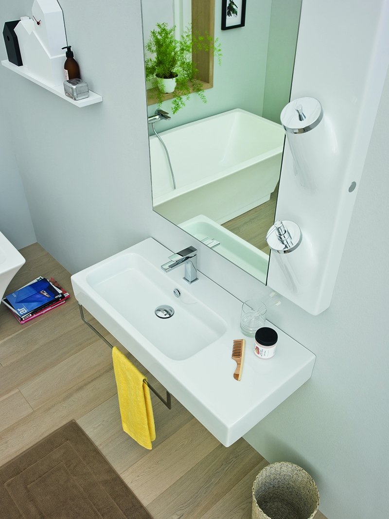 Раковина-столешница 90.5 см the.ARTCERAM Block bkl002
