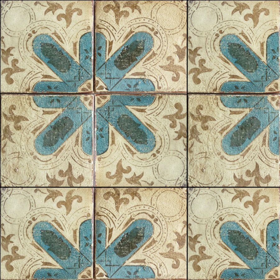 Плитка Mediterranean Blue-