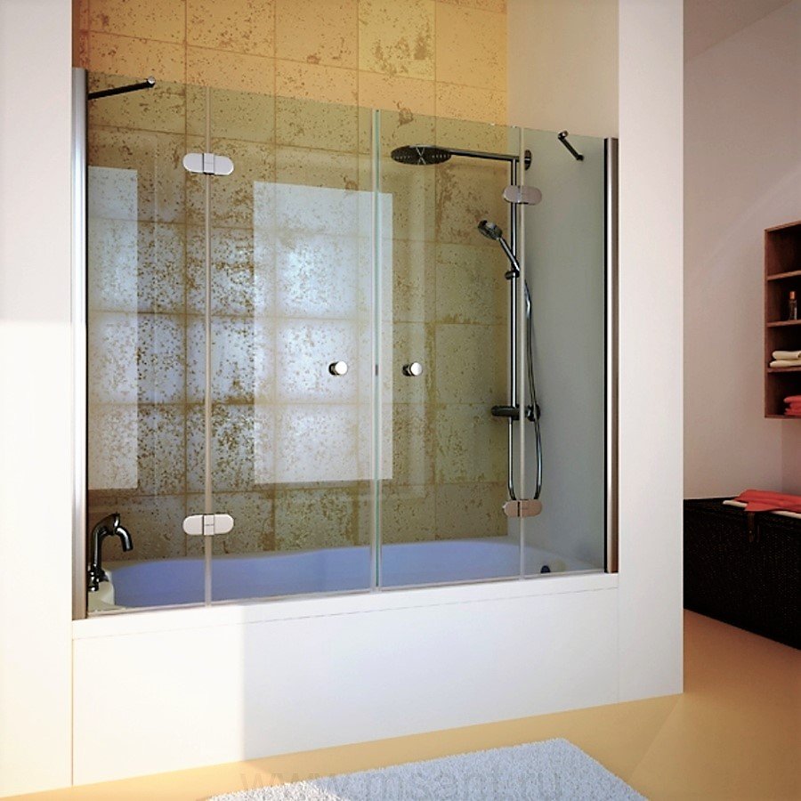 Стеклянная шторка perfect House Basic Arica 800x400 mm