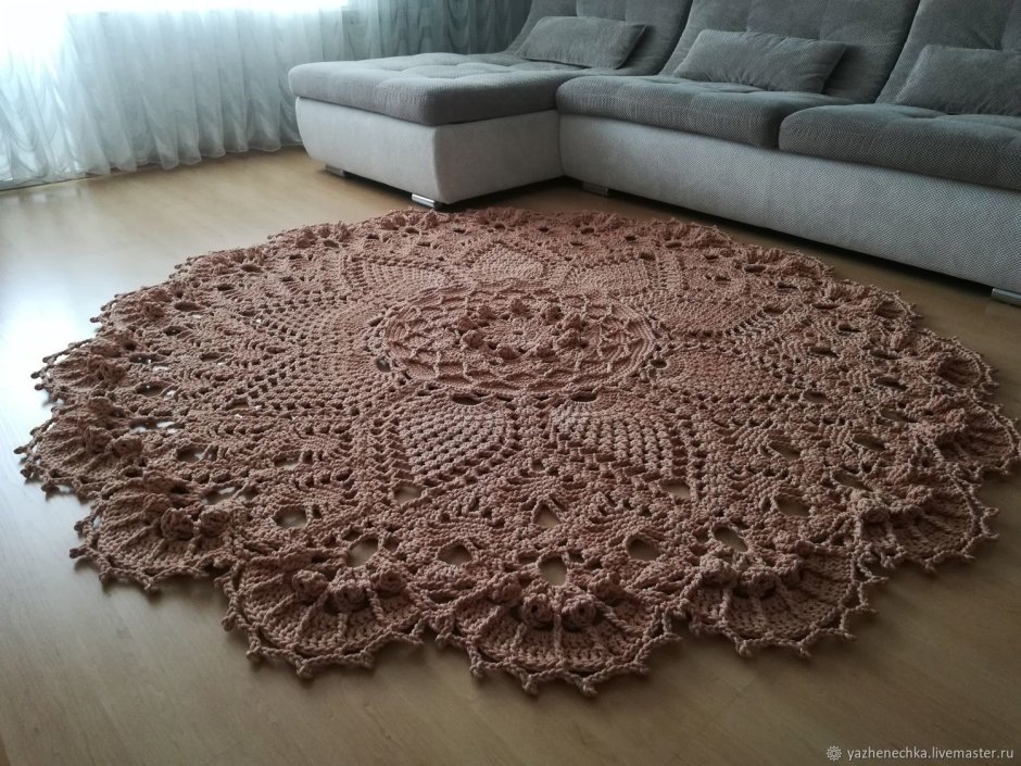Ковер крючком