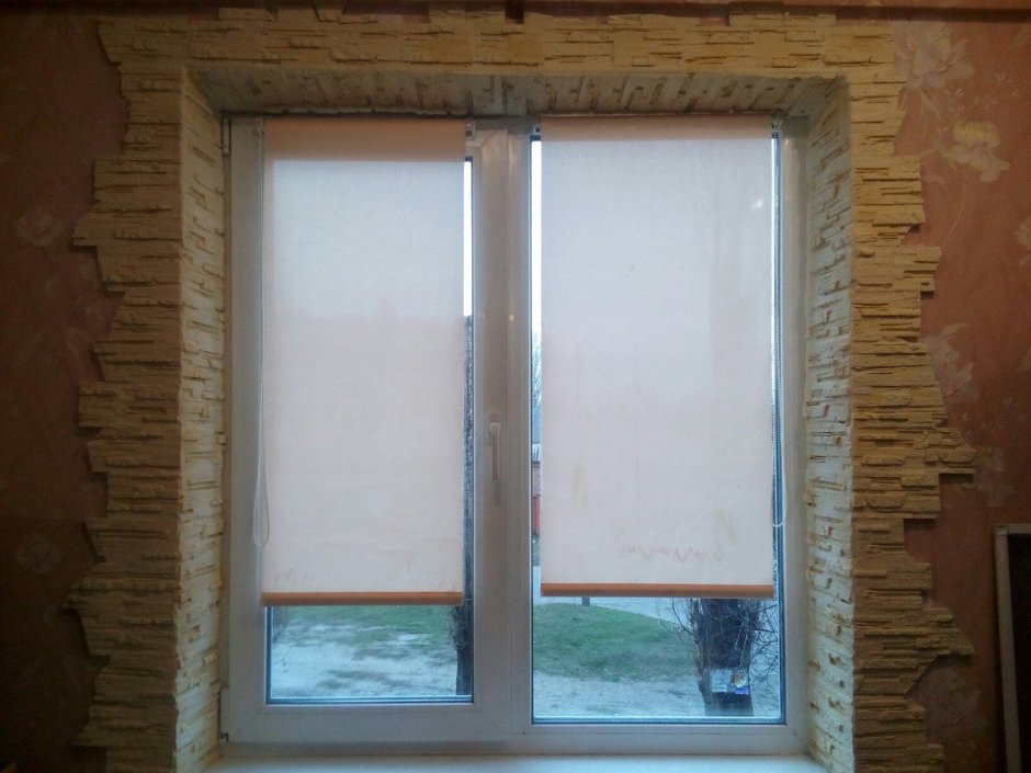 Оконные откосы из камня