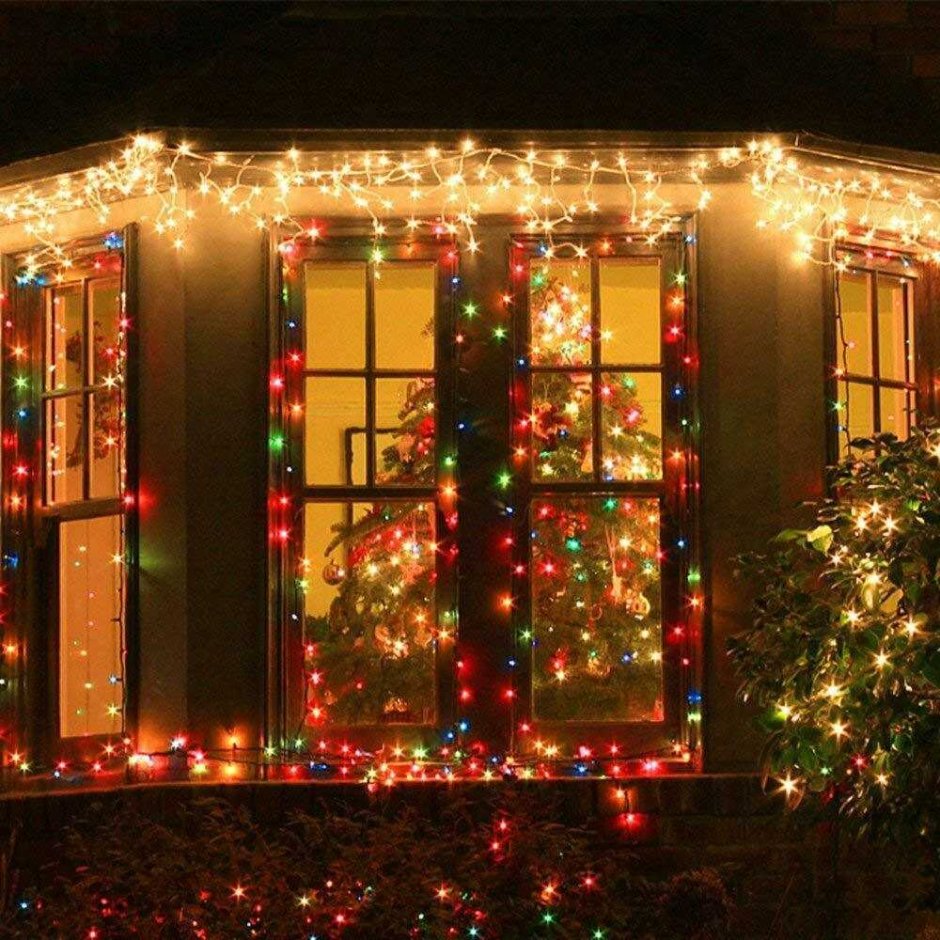 Новый год гирлянда