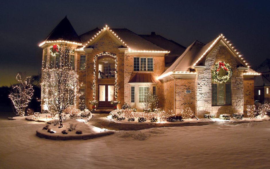 Новогодний домик