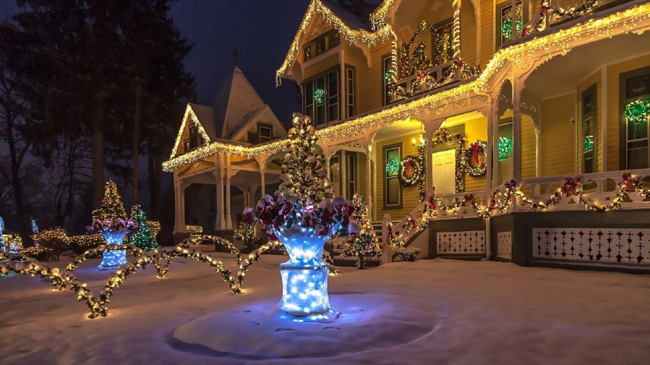 Новогодний домик