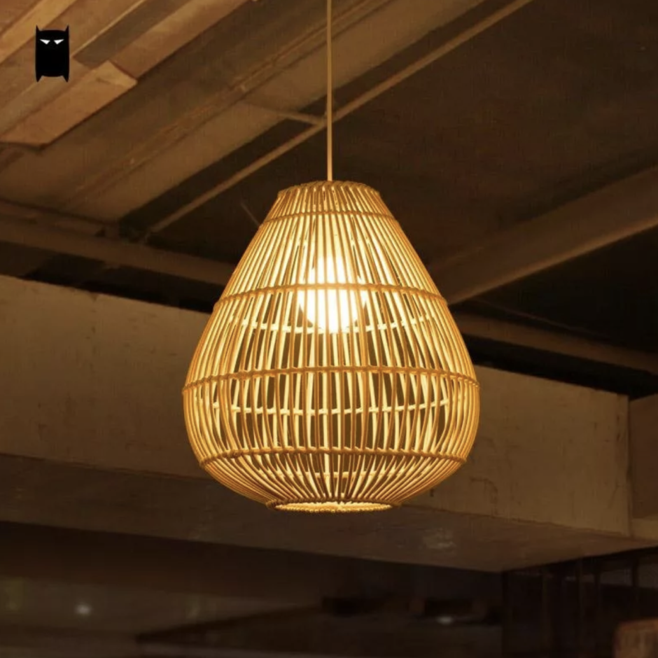 Светильник Bamboo_Rattan_Lamp