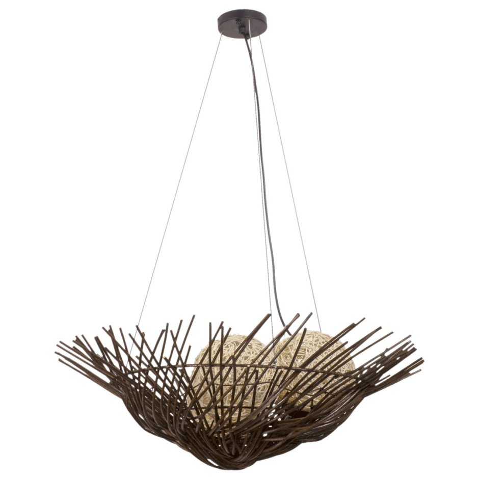 Подвесной светильник MW-Light ротанг 2210137
