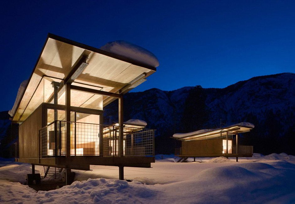 Rolling Huts Olson Kundig площадь