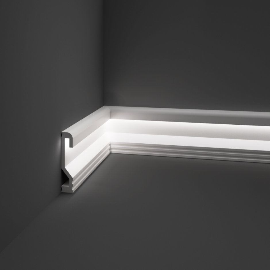 Плинтус Orac Decor sx162 Square 40х10