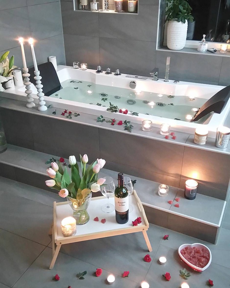 Красивая ванна для Инстаграм