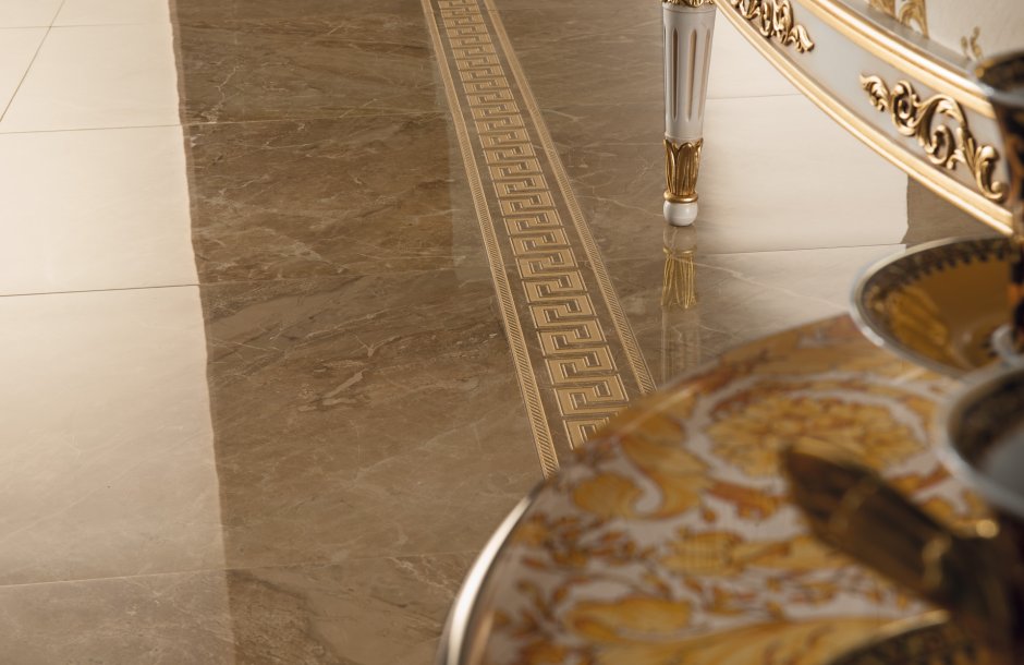 Versace Marble Marrone