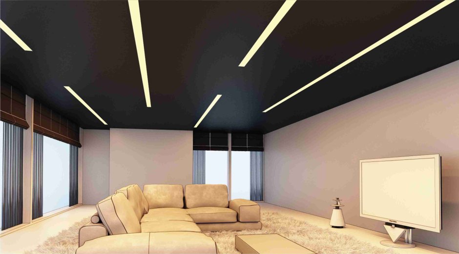 Встраиваемый линейный светильник linea recessed