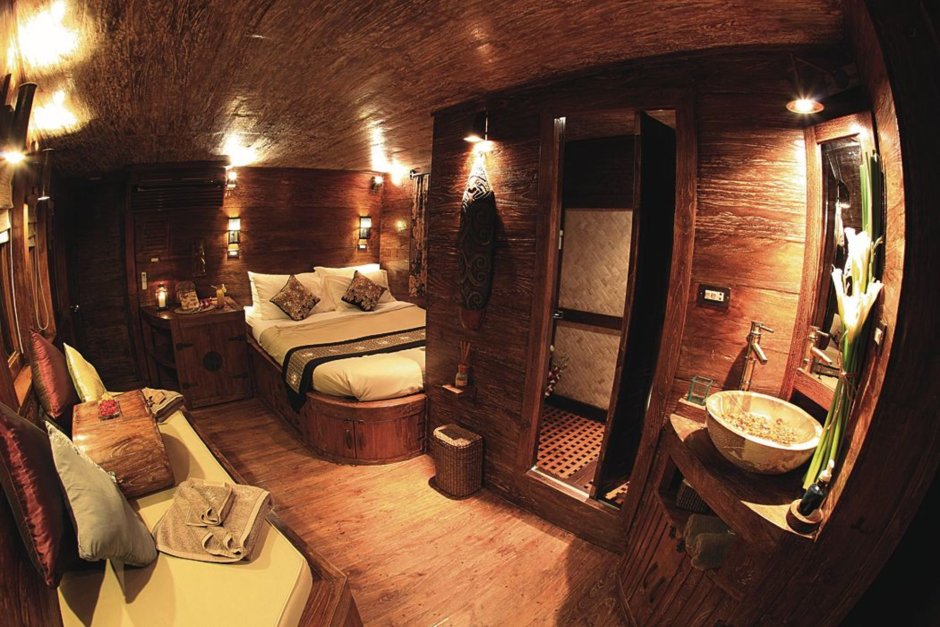 Уютные каюты на кораблях