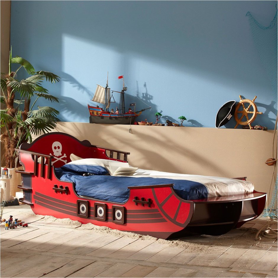 Кровать детская корабль Омега 13