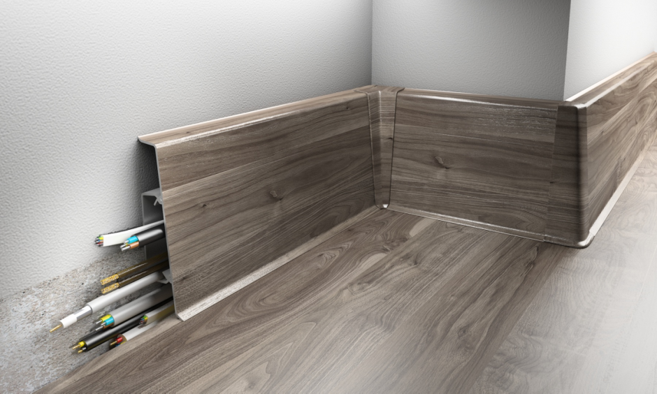 Плинтус пластиковый Classen 65x22мм